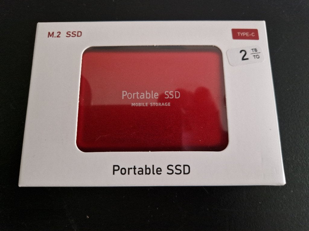 Portabel ssd 2tb, Computers en Software, Harde schijven, Ophalen, Onbekend, SSD, Nieuw