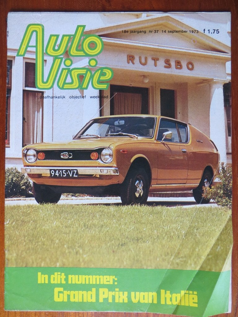 Autovisie 37 1973 Mercedes 450 SLC, Taunus, Jaguar, Matra, Ophalen of Verzenden, Zo goed als nieuw, Mercedes