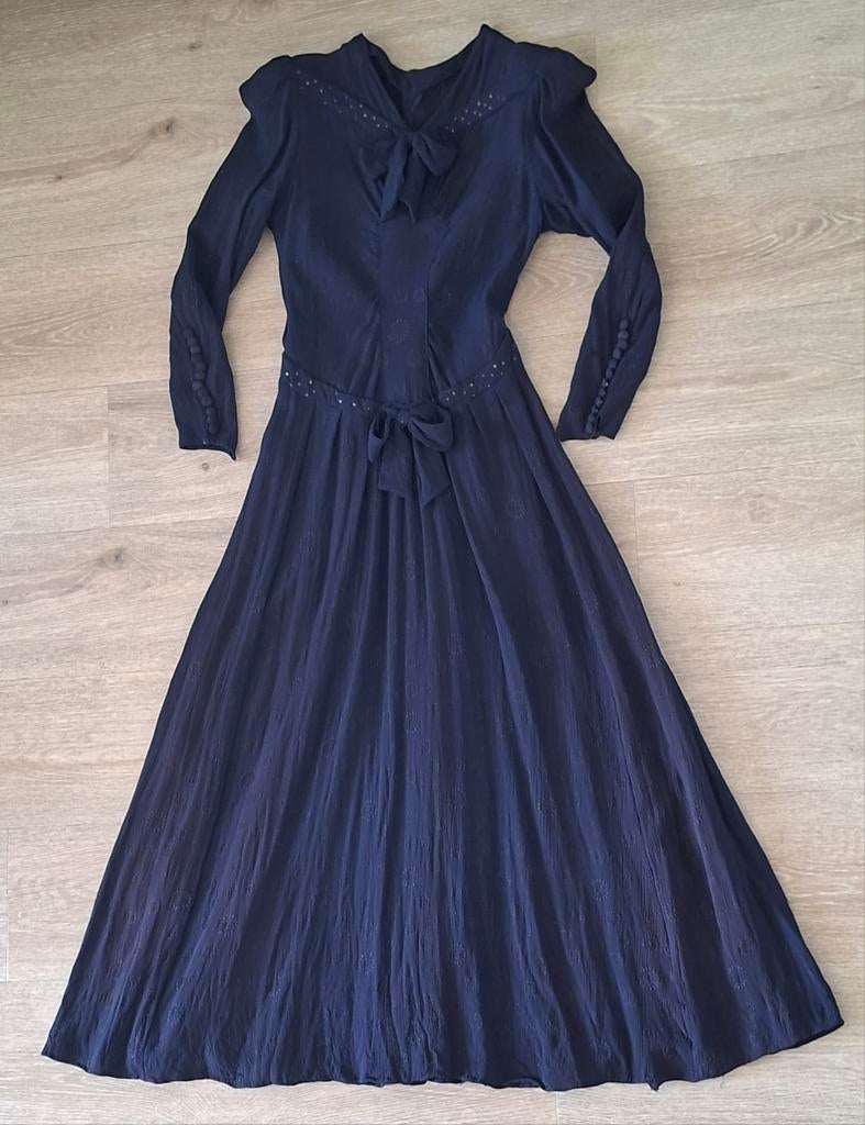 Vinted trouwjurk, avondjurk., Kleding | Dames, Maat 38/40 (M), Blauw, Ophalen of Verzenden, Gedragen