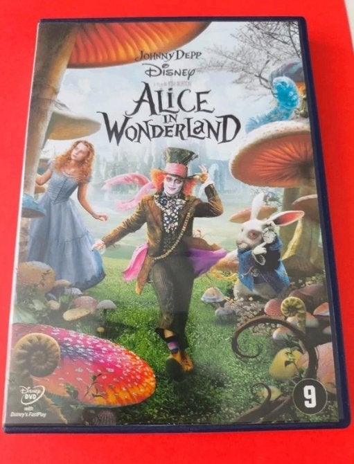 Alice in wonderland dvd, Ophalen of Verzenden, Gebruikt