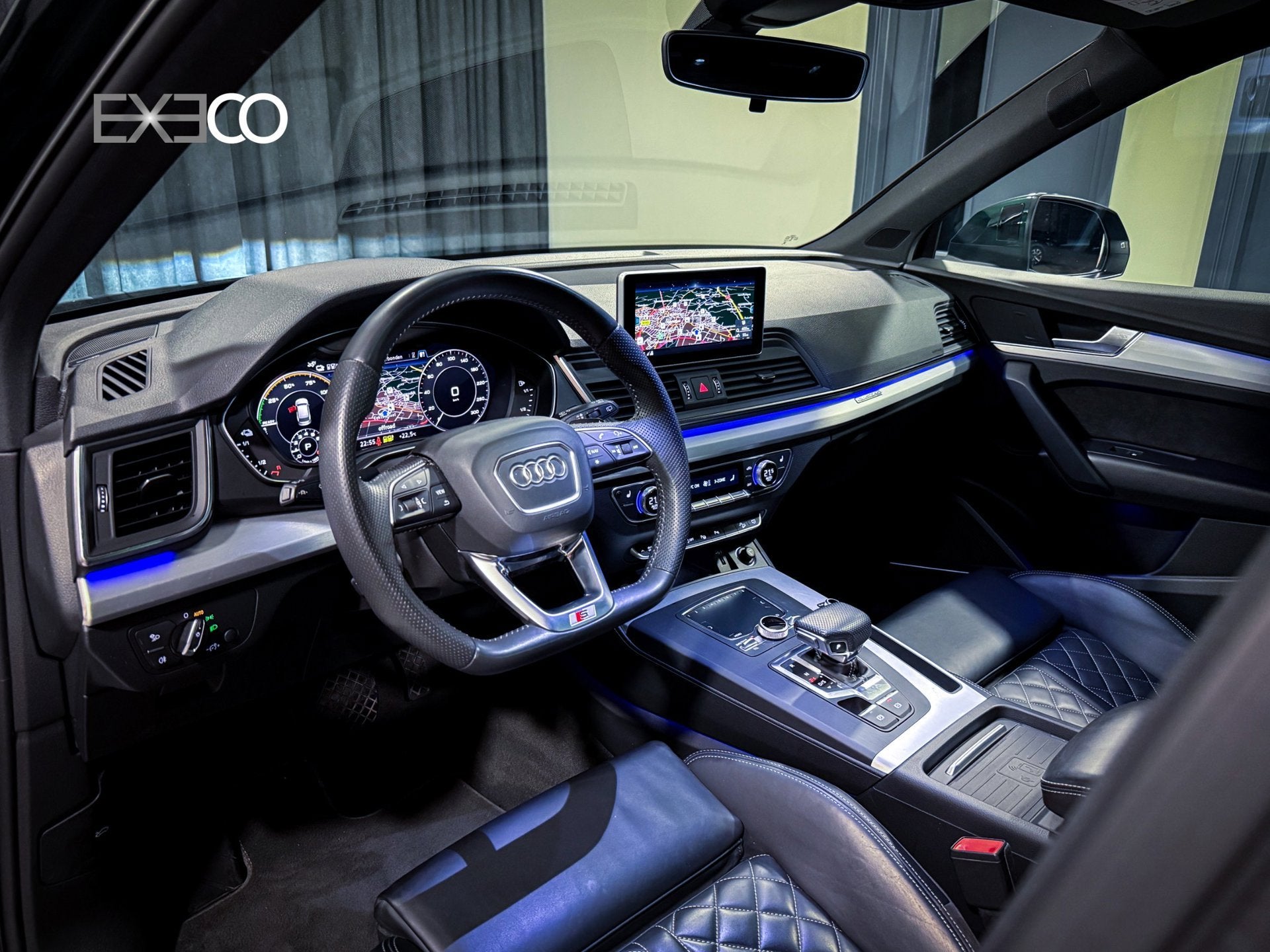 Audi Q5 55 TFSI e quattro 3x S-Line Competition|Pano|B&O|RS, Auto's, Audi, Automaat, 4 cilinders, Bedrijf, Hybride Elektrisch/Benzine