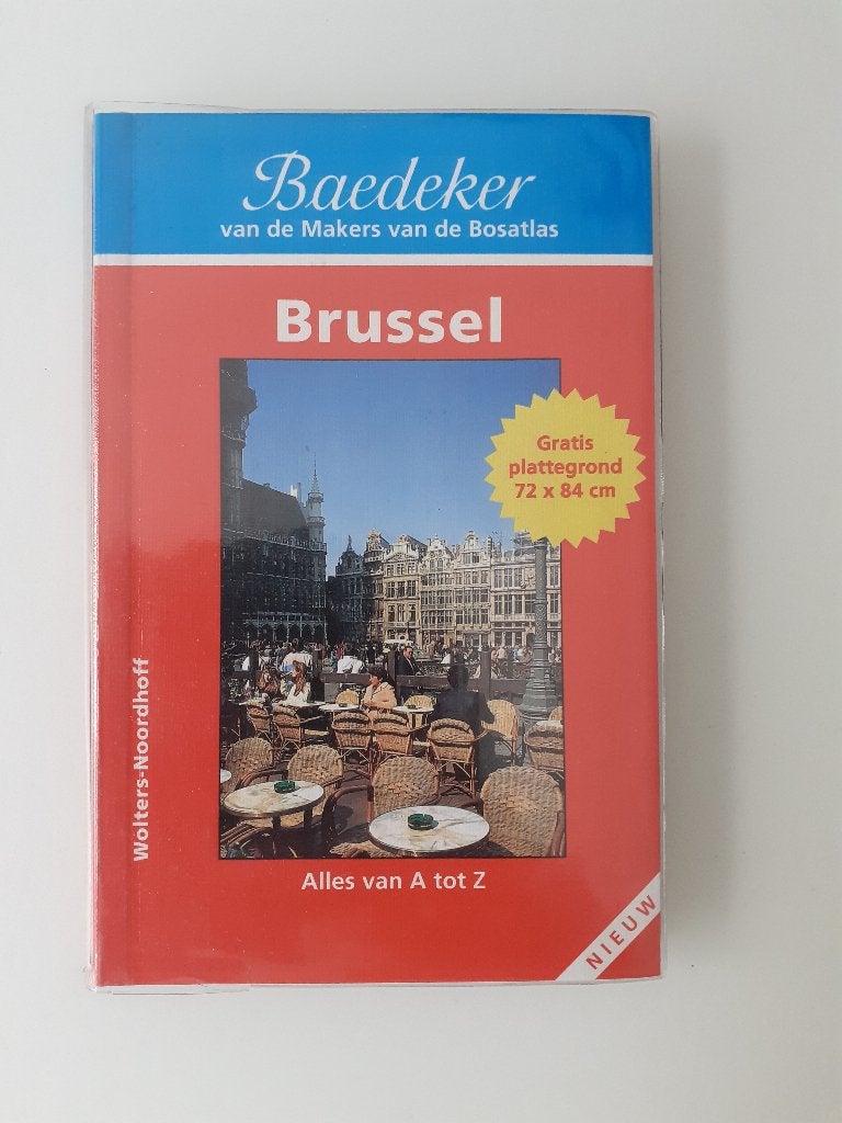 Baedeker Reisgids Brussel + stadsplattegrond, Overige merken, Europa, Ophalen of Verzenden, Zo goed als nieuw