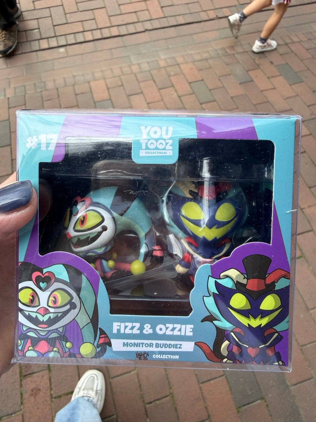 Youtooz Fizz & Ozzie Monitor Buddiez Helluva Boss #17, Ophalen of Verzenden, Nieuw