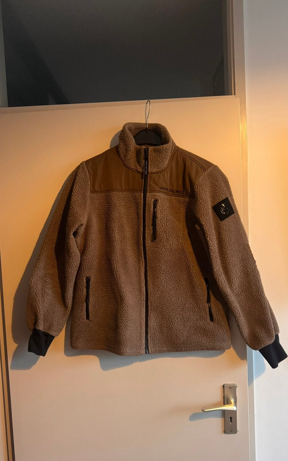 Maya Delorez Teddy Jacket, L, Verzenden, Overige merken, Bruin