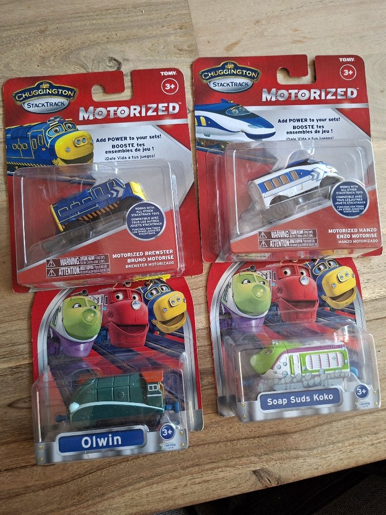Schaalmodel Treintje Motorized Chuggington Brewster, Ophalen of Verzenden, Nieuw, Overige typen
