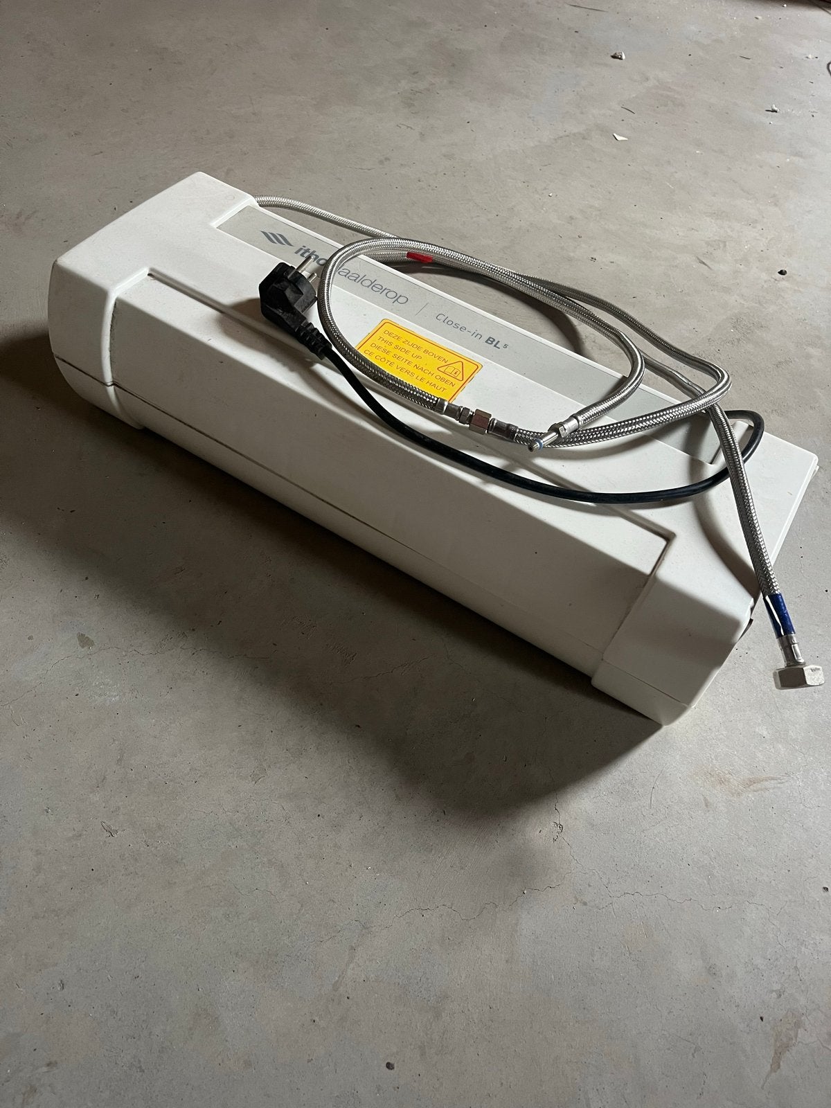 Itho Daalderop Close-in 4,7L Boiler- weinig gebruikt, Ophalen, Gebruikt, Aardgas, Boiler