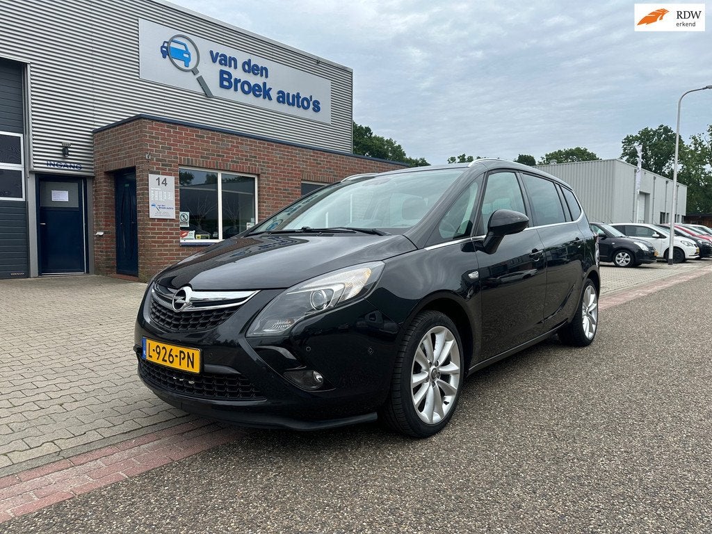 Opel Zafira Tourer 1.4 Design Edition 7p., Auto's, Opel, 15 km/l, Gebruikt, Euro 6, 4 cilinders