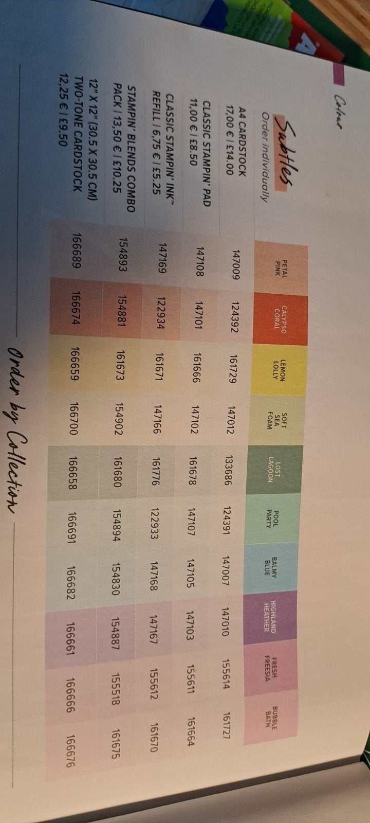 Inktpads - Diverse series (amper gebruikt)