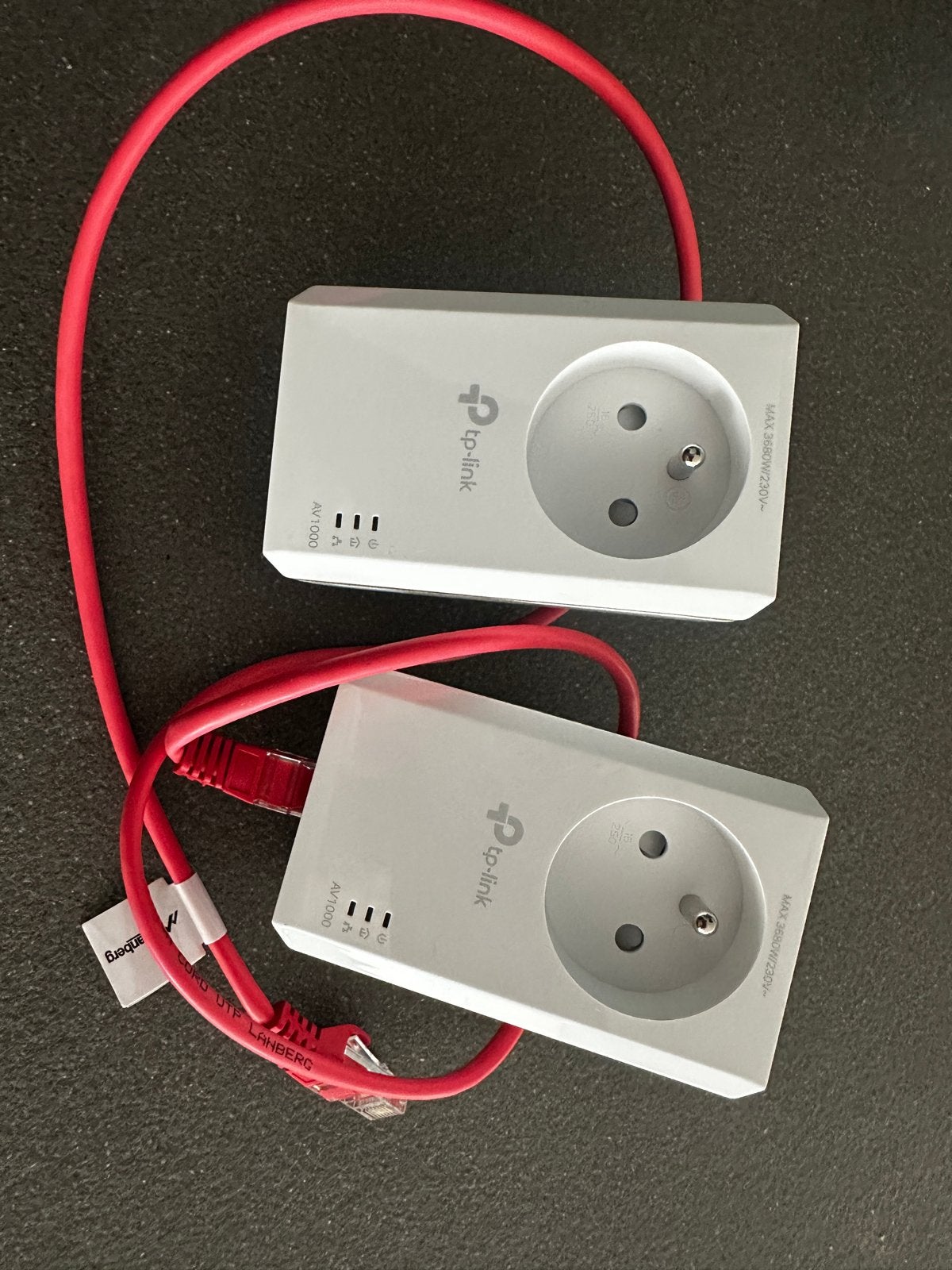 TP-Link Powerline Adapters AV1000 (2 stuks set), Ophalen of Verzenden, Zo goed als nieuw