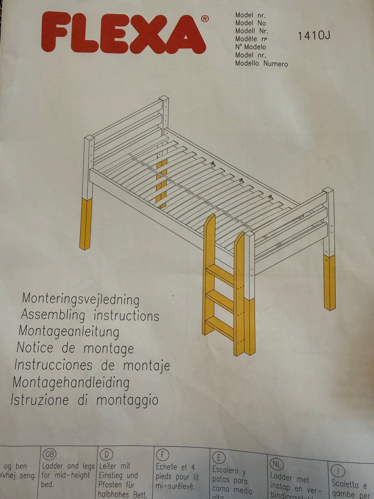 Compleet FLEXA Classic Meegroeibed Grenen (3-in-1), Ophalen, Eenpersoons, Zo goed als nieuw, 200 cm