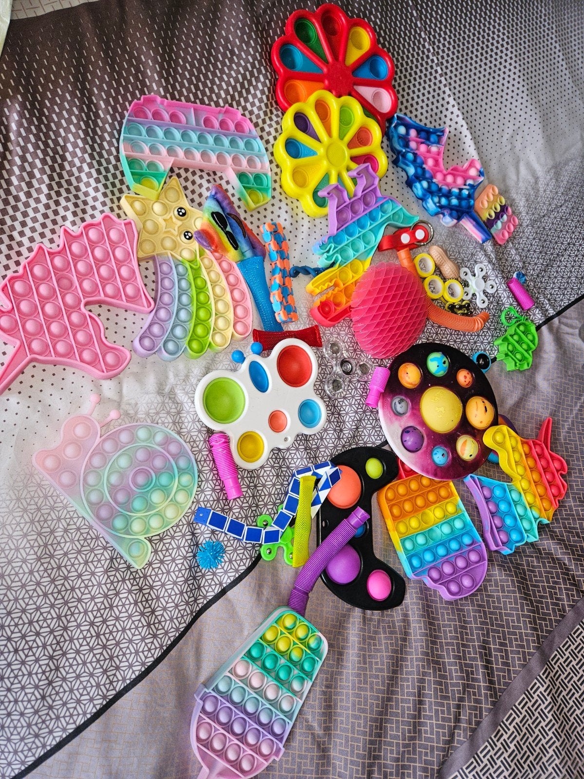 Grote collectie Pop It en Fidget Toys, Ophalen of Verzenden, Zo goed als nieuw, Jongen of Meisje