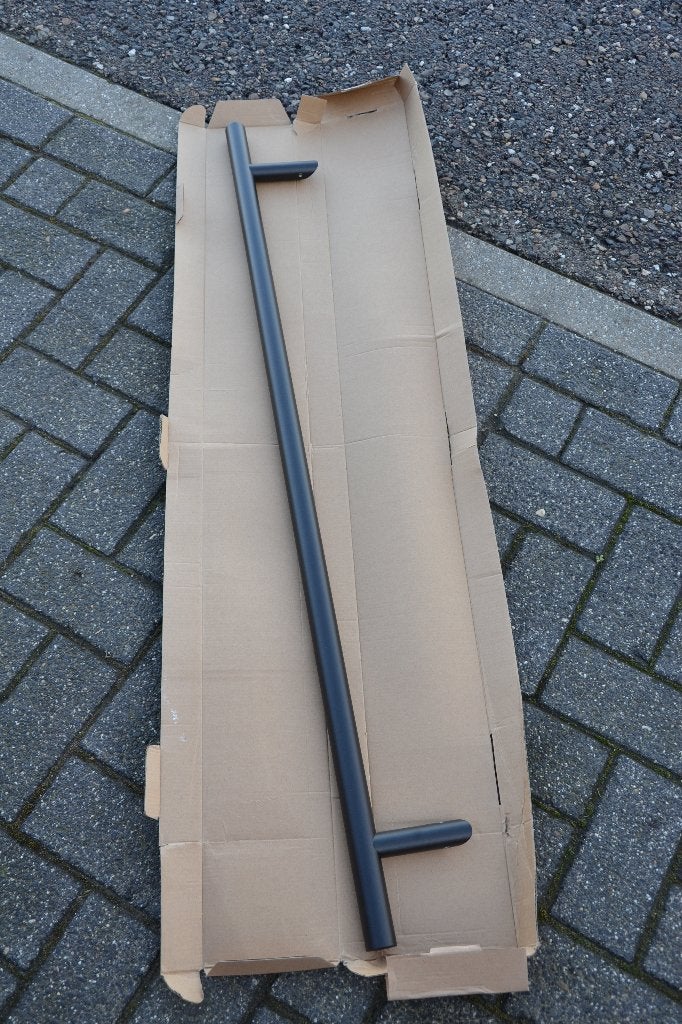 Artitec Zwarte RVS Deurgreep PH90 – 1200 mm, Ophalen, Nieuw, Rvs, Klink of Kruk