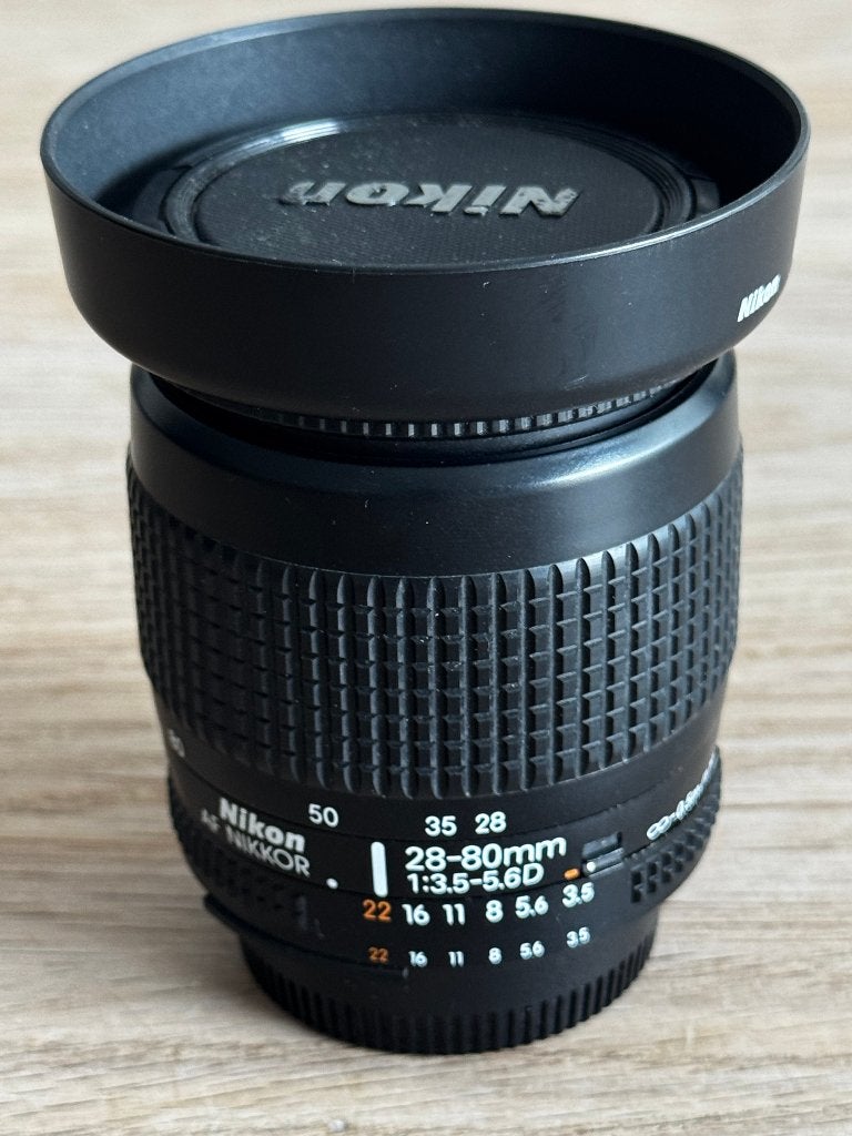 Nikon AF Nikkor 28-80mm 1:35-5.6D, Audio, Tv en Foto, Fotografie | Lenzen en Objectieven, Gebruikt, Nikon, Ophalen of Verzenden