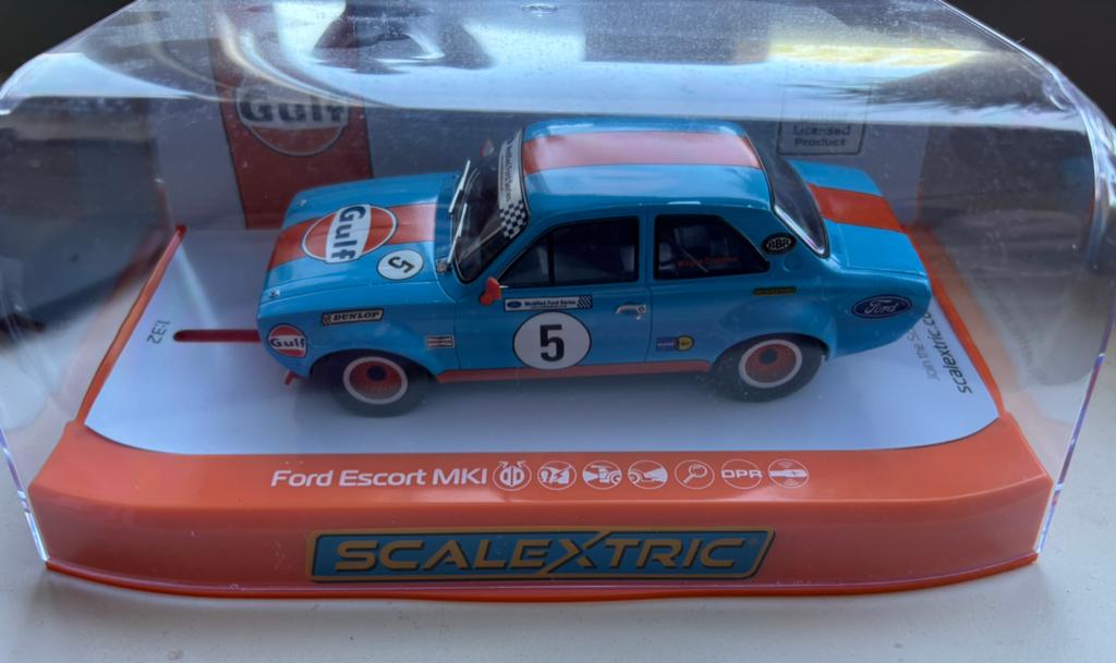 Scalextric C4530 Ford Escort MK1, Ophalen of Verzenden, Nieuw, Racebaan, Overige merken