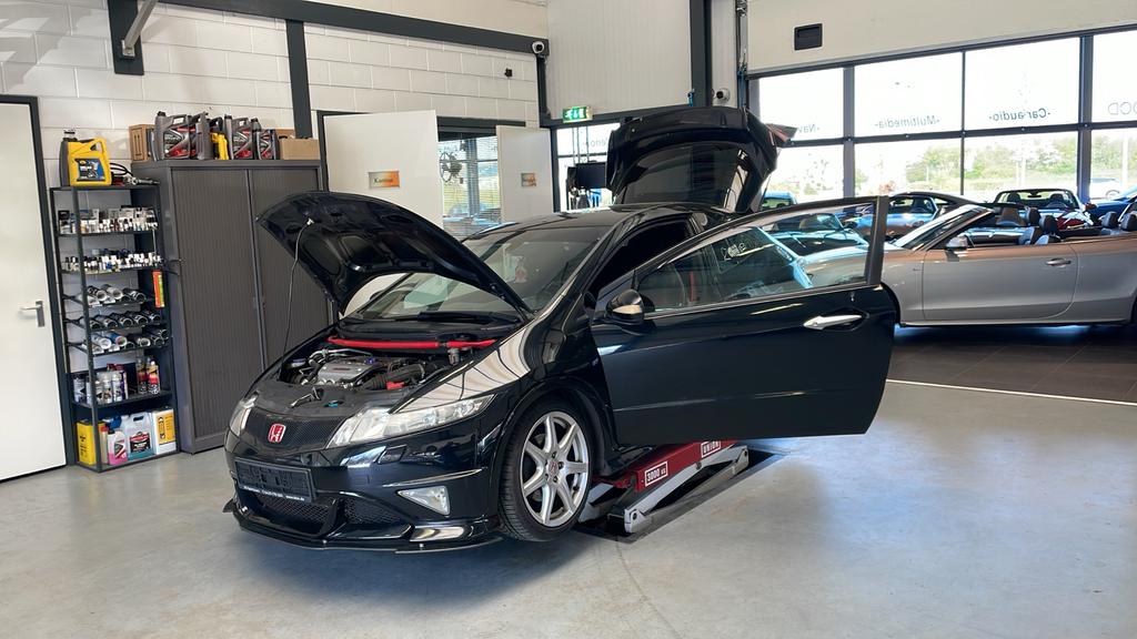 Voorlip spoiler Honda Civic Type R FN2/MK8, Honda, Gebruikt, Voor, Ophalen of Verzenden
