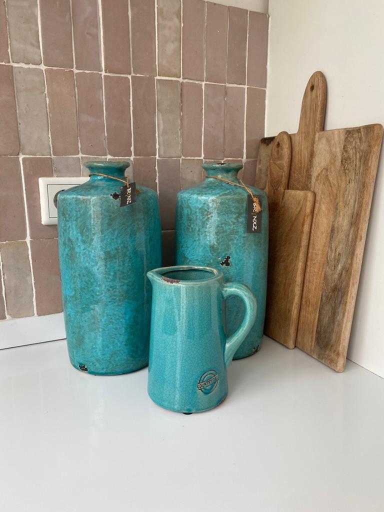 Brynxz vazen en kan nieuw, Overige kleuren, Nieuw, Ophalen of Verzenden, Glas