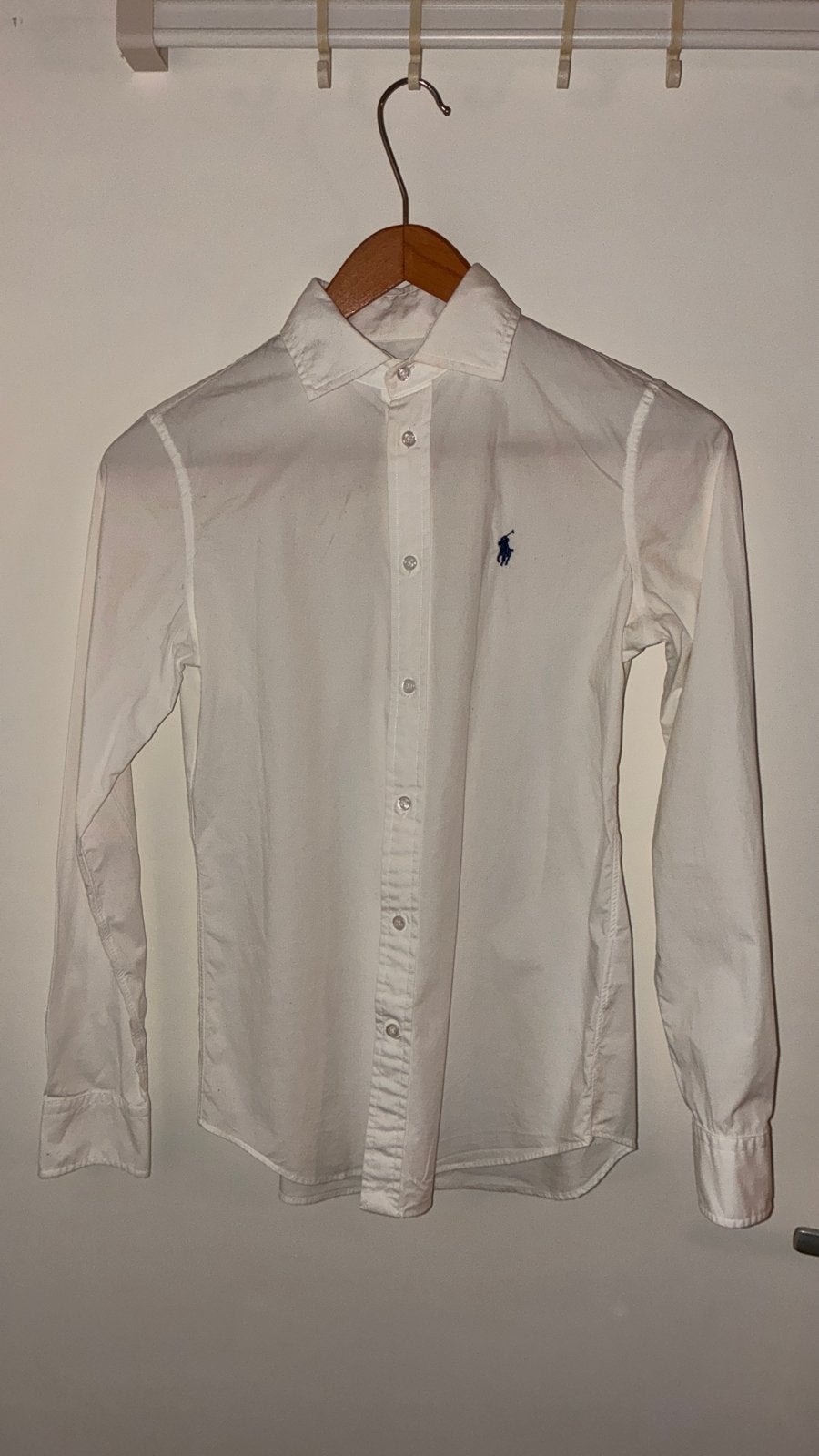 Ralph Lauren Slim Fit Overhemd - Wit (valt als S), Ophalen of Verzenden, Gedragen, Wit, Halswijdte 38 (S) of kleiner