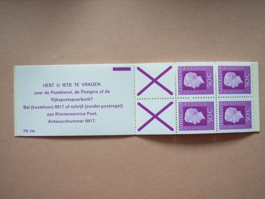 PB  Nederland PZB 18B Pf, Postzegels en Munten, Postzegels | Nederland, Ophalen of Verzenden, Postfris
