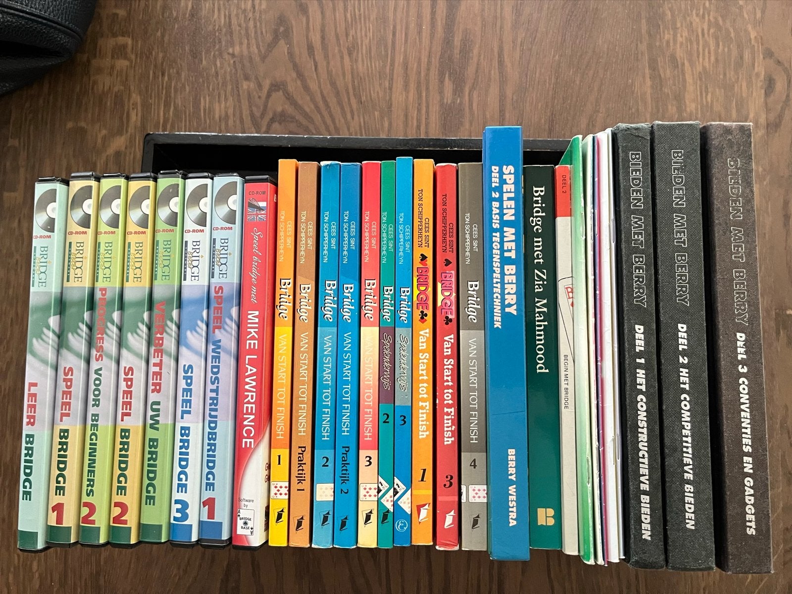 Grote collectie bridgeboeken en CD's: Berry Westra, Cees Sin, Ophalen of Verzenden