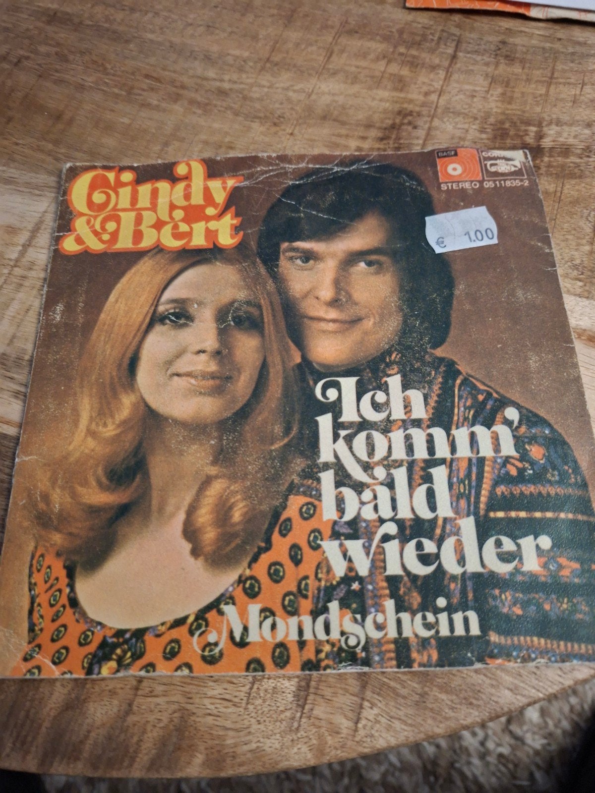 Cindy & bert  / ich komm' bald wieder, Ophalen of Verzenden, Gebruikt, Pop