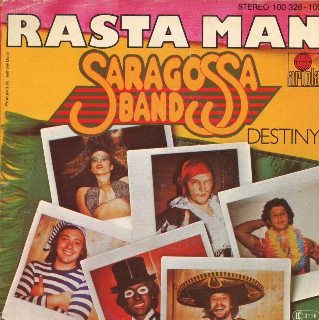 S Saragossa Band - Rasta Man, Gebruikt, Verzenden, 7 inch, Beschermende buitenhoes