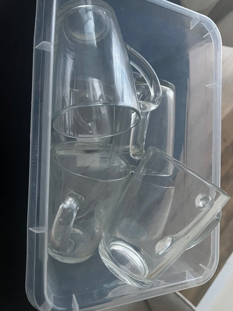 Theeglazen, Huis en Inrichting, Ophalen, Glas of Glazen, Gebruikt, Glas