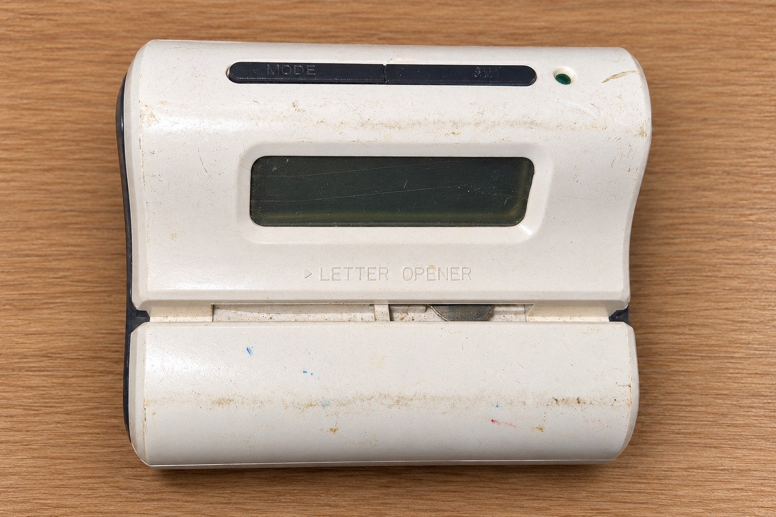 Vintage elektrische brievenopener met display, Ophalen of Verzenden