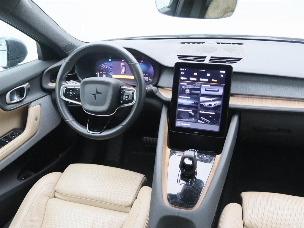 Polestar 2 Long Range Single Motor 231pk 78kWh 91,45% SoH [, Auto's, Polestar, Automaat, Polestar 2, Gebruikt, Beige