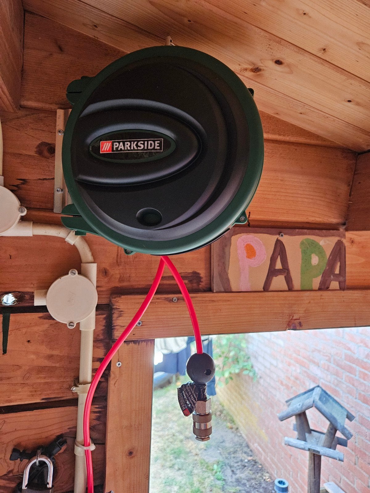 slanghaspel 10 meter, Doe-het-zelf en Verbouw, Compressors, 100 liter of meer, Ophalen, 6 tot 10 bar, Minder dan 200 liter/min