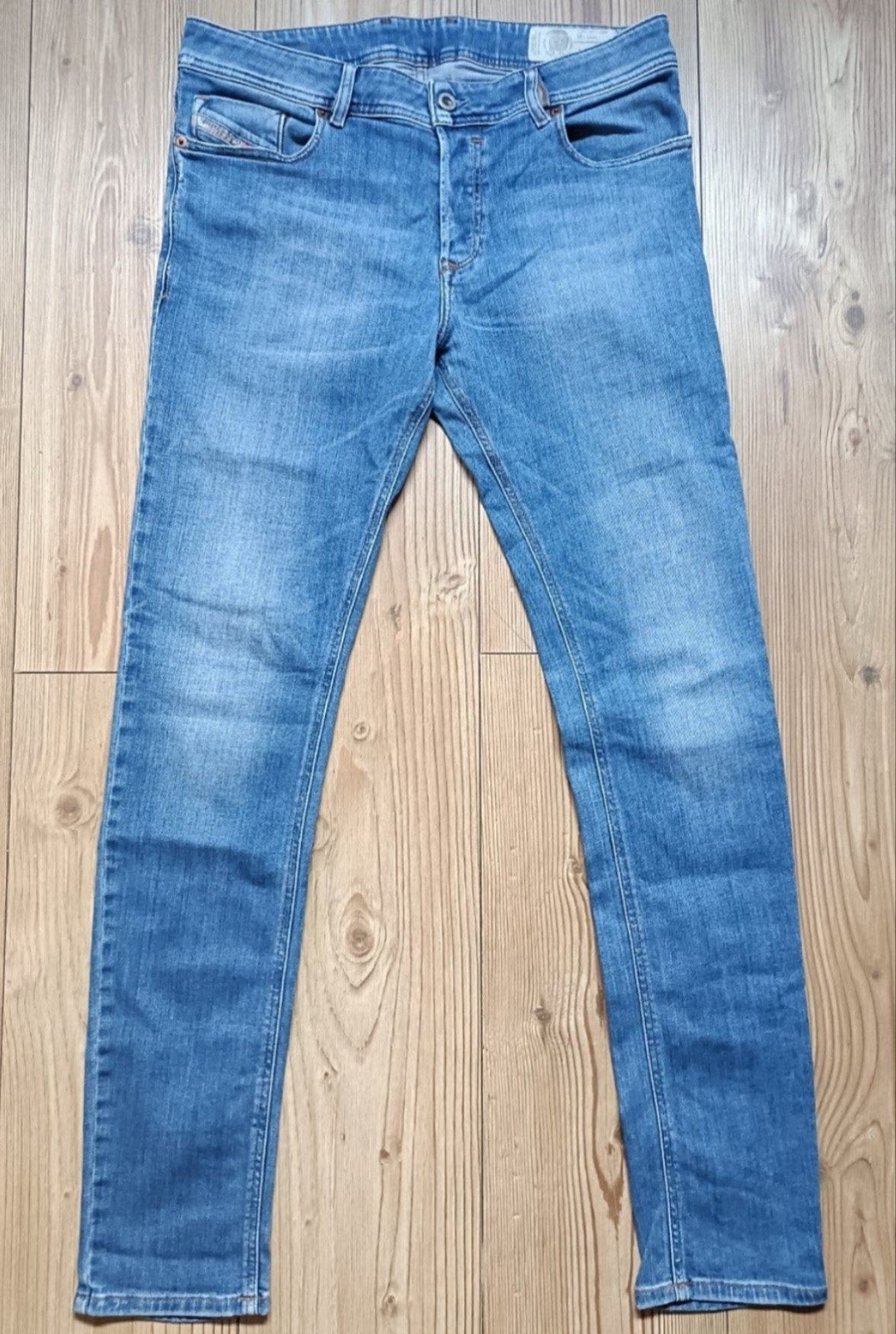 Diesel Sleenker maat 33-32, Kleding | Heren, Ophalen of Verzenden, Zo goed als nieuw, Blauw, W33 - W34 (confectie 48/50)
