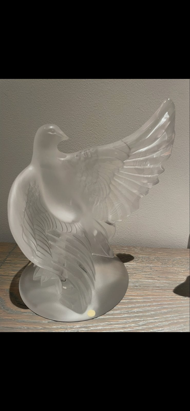 Lalique DEA Colombe Duif Kristallen Beeld, Ophalen