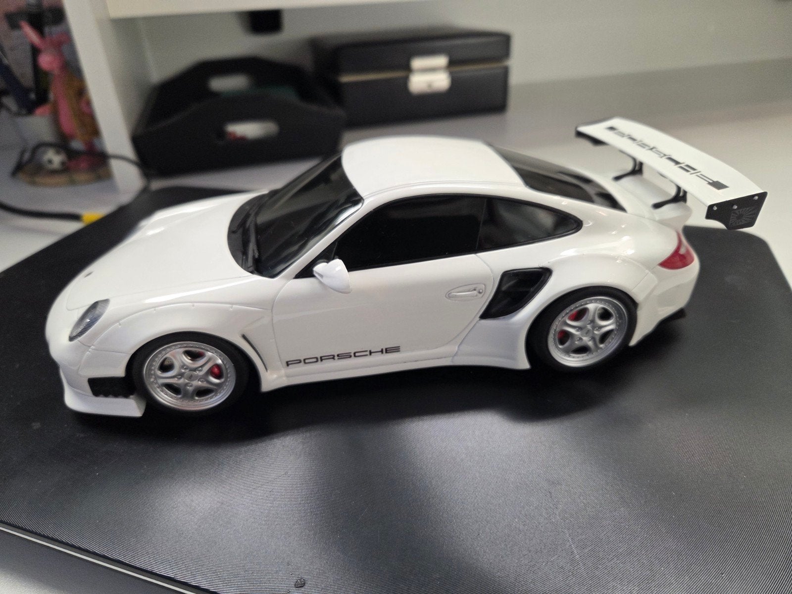 gt spirit  porsche 997.., Ophalen of Verzenden, Zo goed als nieuw, Auto, Overige merken