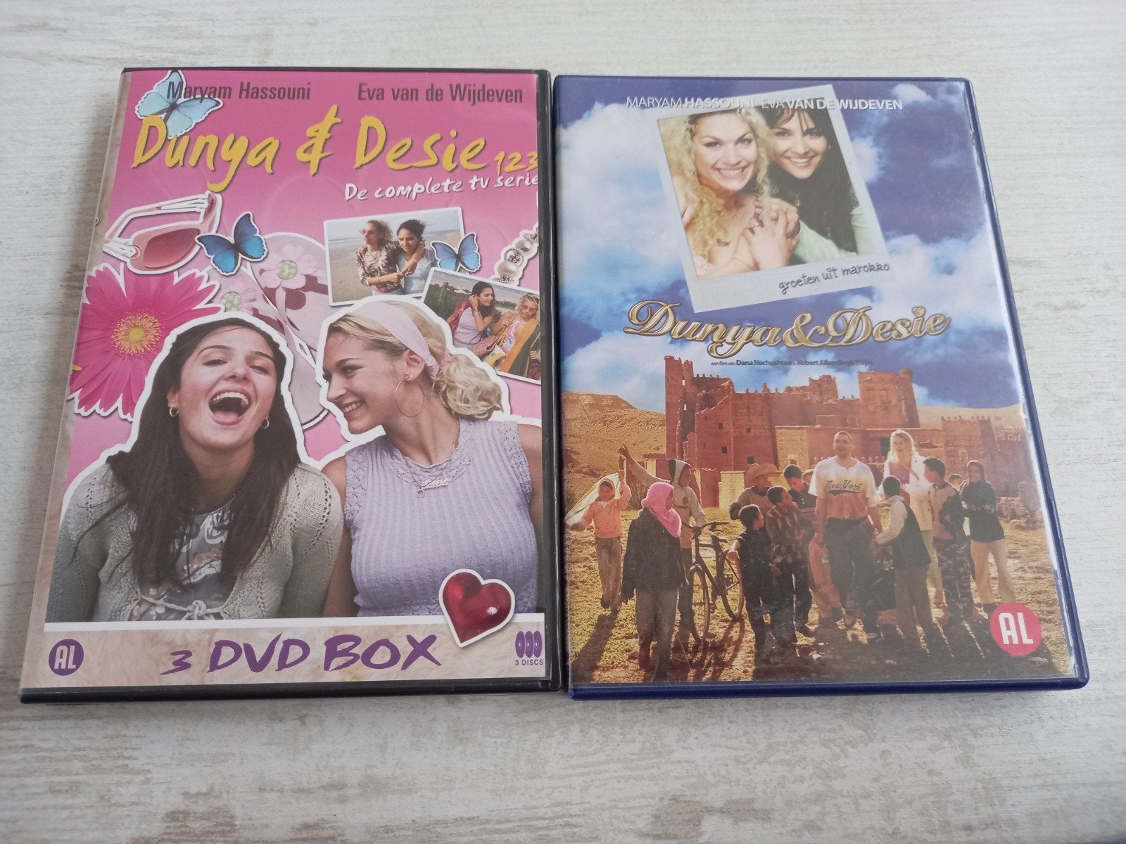 Dunya & desie, complete tv serie en film, Alle leeftijden, Ophalen of Verzenden, Zo goed als nieuw, Film