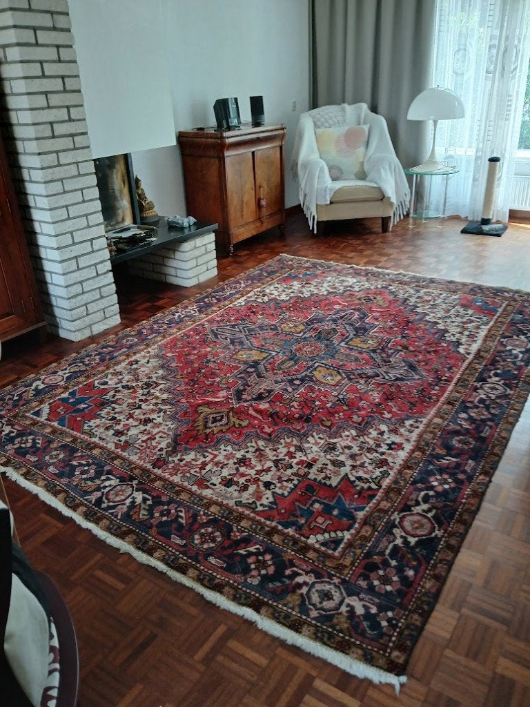 Heriz tapijt 295x220 cm, Ophalen, Gebruikt, 150 tot 200 cm, 200 cm of meer