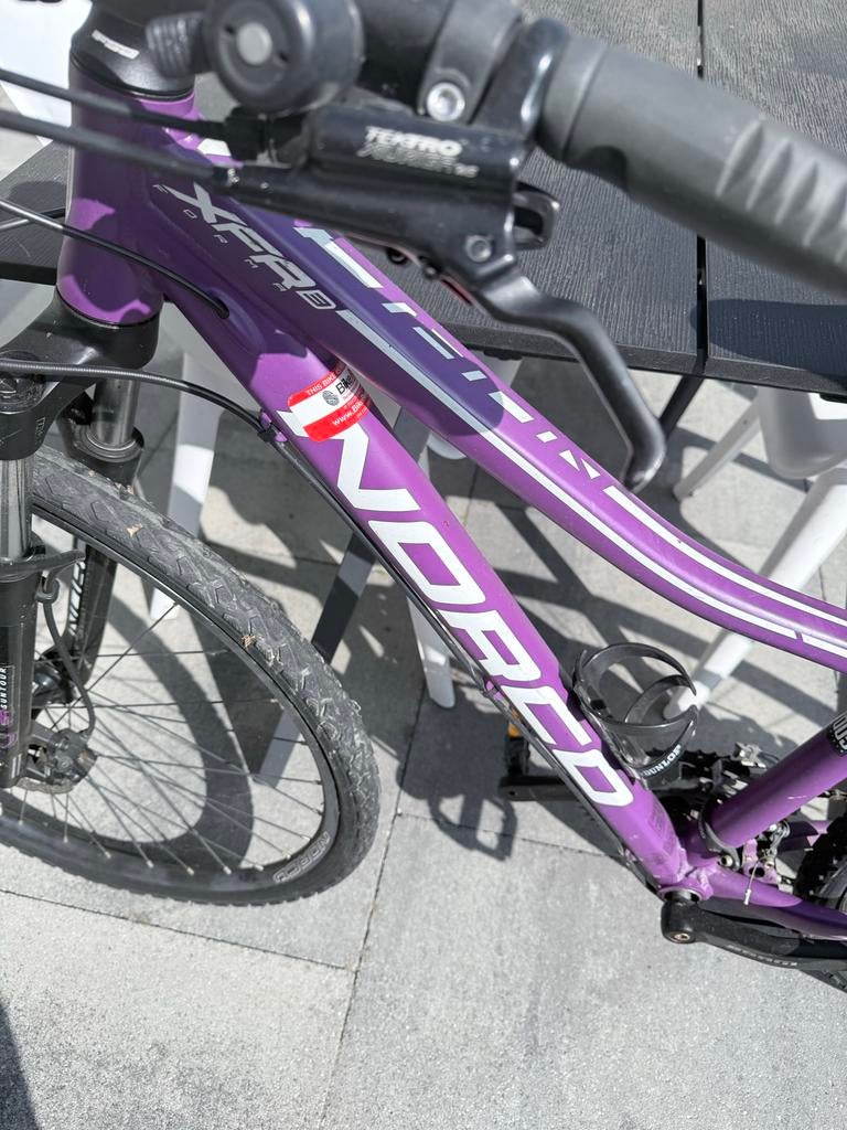 2015 Norco XFR 3 Hybride Fiets - Paars, 28 inch, Gebruikt, Schijfrem, Ophalen