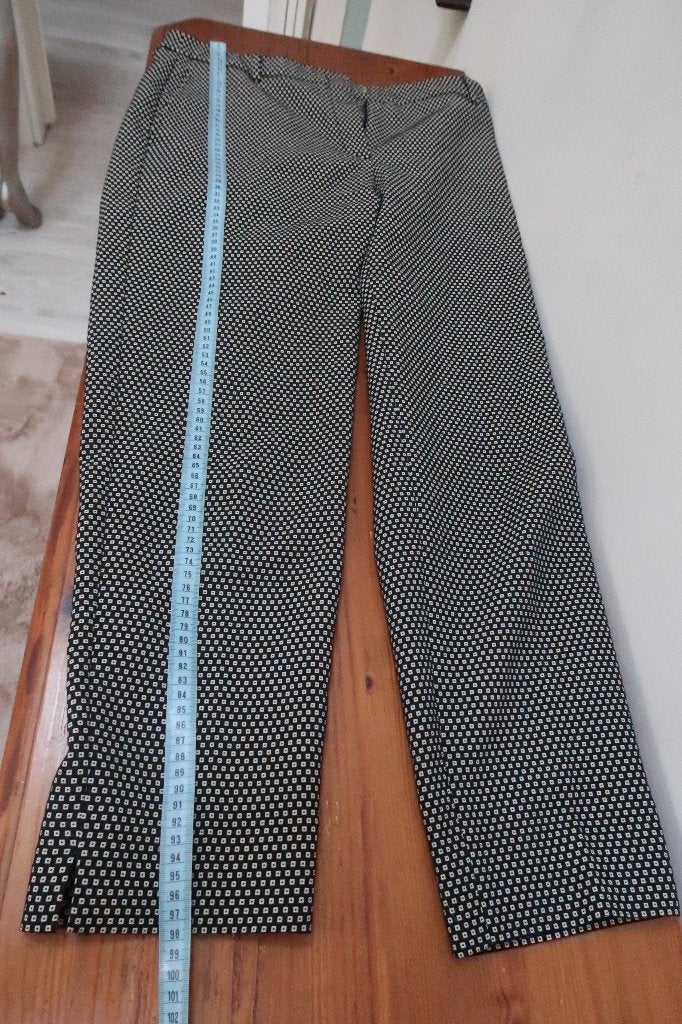 Vanilia prachtige broek maat 42 mooie stevige stof, Vanilia, Zwart, Maat 42/44 (L), Ophalen of Verzenden
