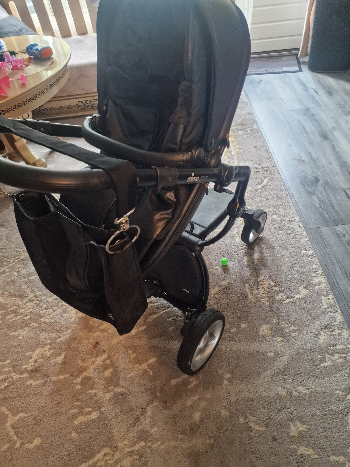 Mima Xari kinderwagen - Stijlvol, Ophalen of Verzenden, Gebruikt, Overige merken, Verstelbare duwstang