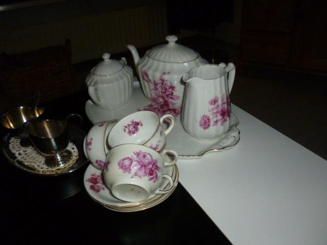 koffie-servies op schaal, Ophalen of Verzenden