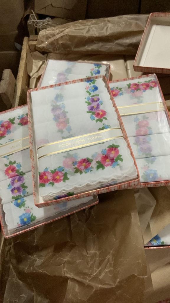 Partij prachtige vintage dames zakdoeken, ., Nieuw, Ophalen of Verzenden, .