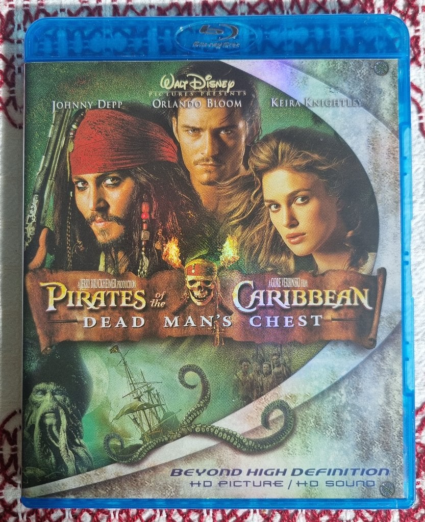 Blu-ray: Pirates of the Caribbean - Dead Man's Chest, Ophalen of Verzenden, Zo goed als nieuw, Avontuur