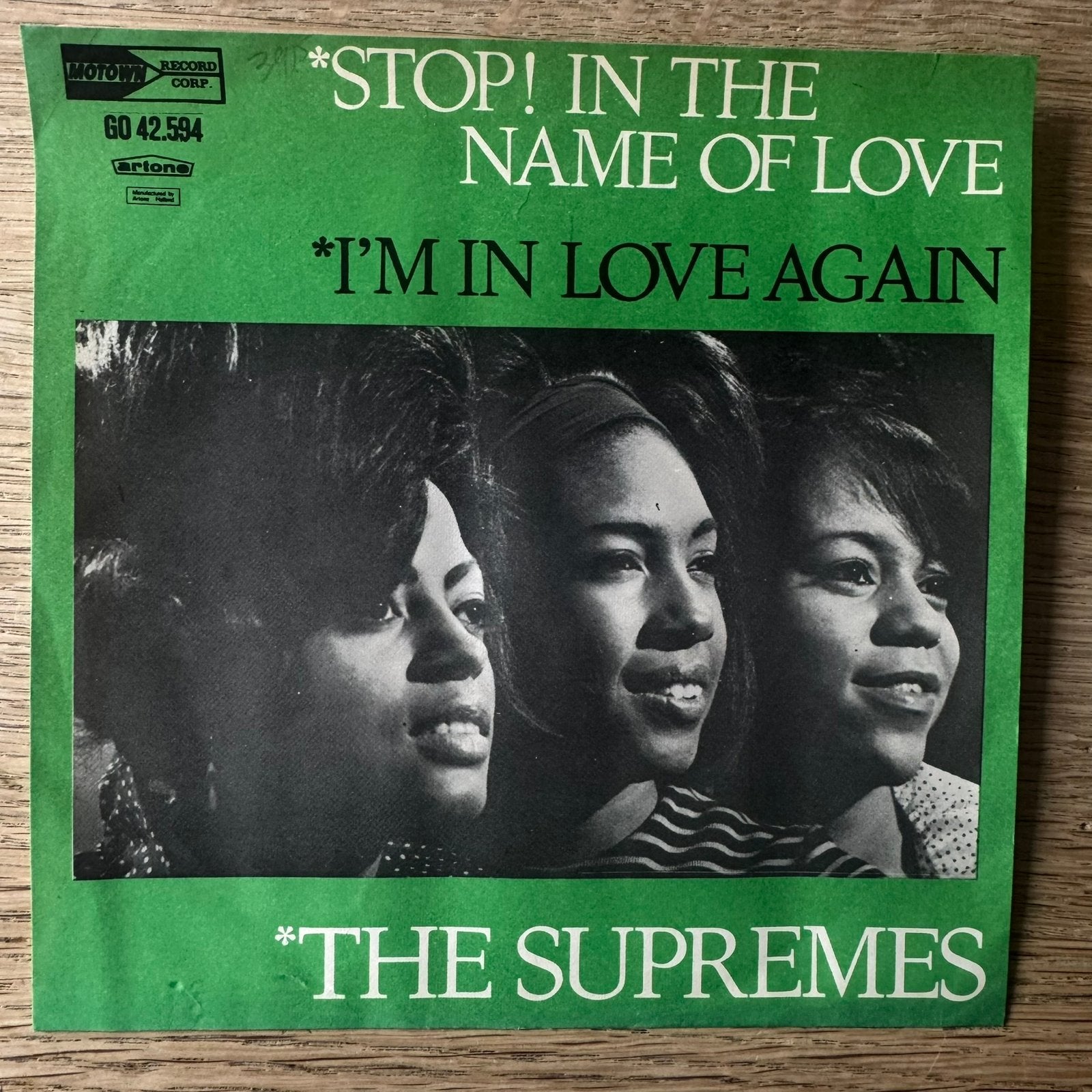 Temptations Stop In The Name Of Love 7” vinyl single 1965 NL, Cd's en Dvd's, Vinyl Singles, Gebruikt, Fotohoes, 7 inch, Ophalen of Verzenden