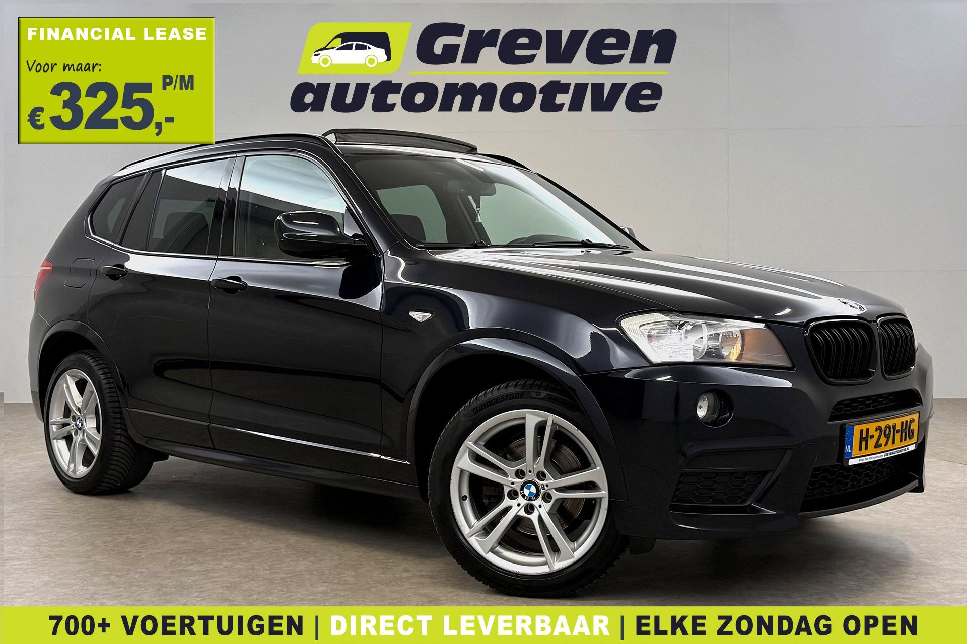 BMW X3 xDrive28i High Executive M-Sport | Pano | Cruise | Na, Auto's, Euro 5, Gebruikt, 2000 kg, Blauw