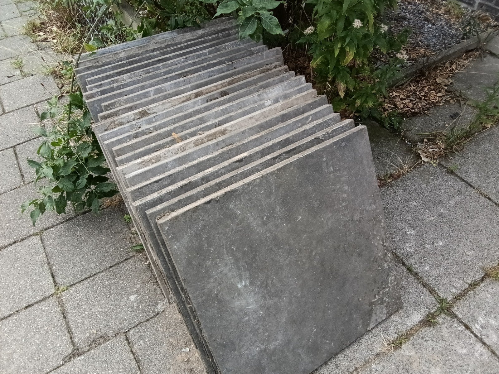 Keramische tegels 60x60x3cm - circa 50 stuks, Ophalen of Verzenden