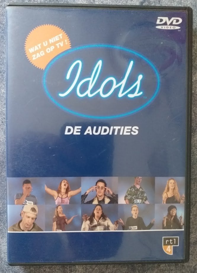 DVD: Idols - de audities 2003 [5190]  [CdDVMu], Alle leeftijden, Ophalen of Verzenden, Gebruikt, Non-fictie