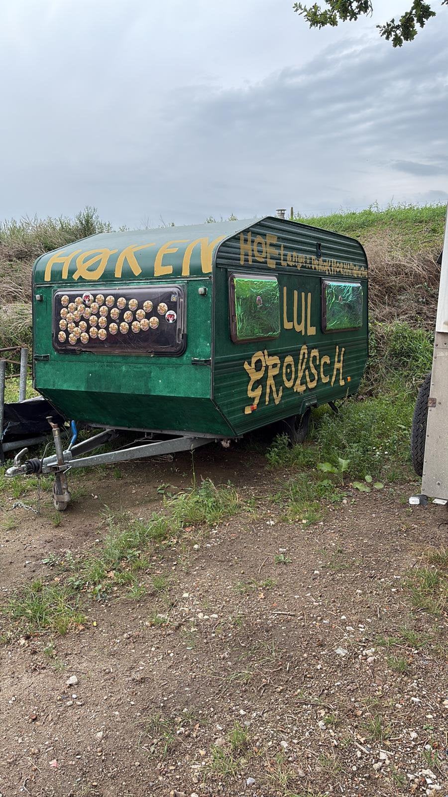 Zwarte cros caravan, Ophalen, Gebruikt, Overige merken