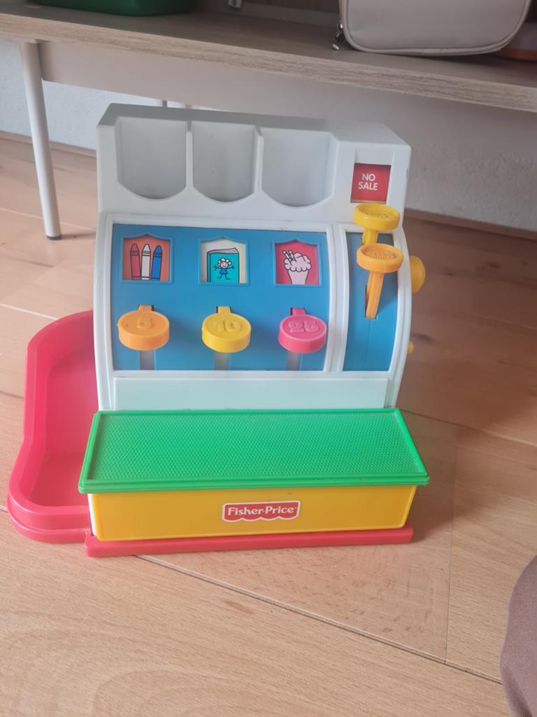 Fisher-Price Kassa Speelgoed, Kinderen en Baby's, Speelgoed | Fisher-Price, Ophalen of Verzenden, Gebruikt, Speelset, Met geluid