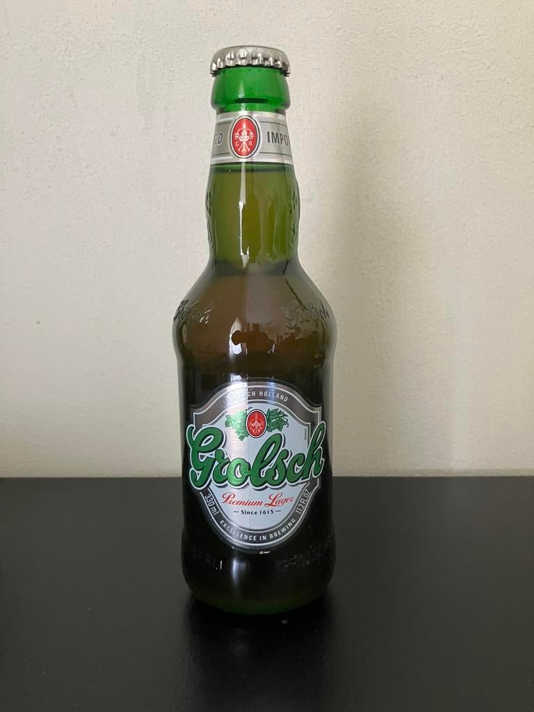 Grolsch pijpje met verkeerde dop !, Verzamelen, Ophalen of Verzenden, Flesje(s), Grolsch