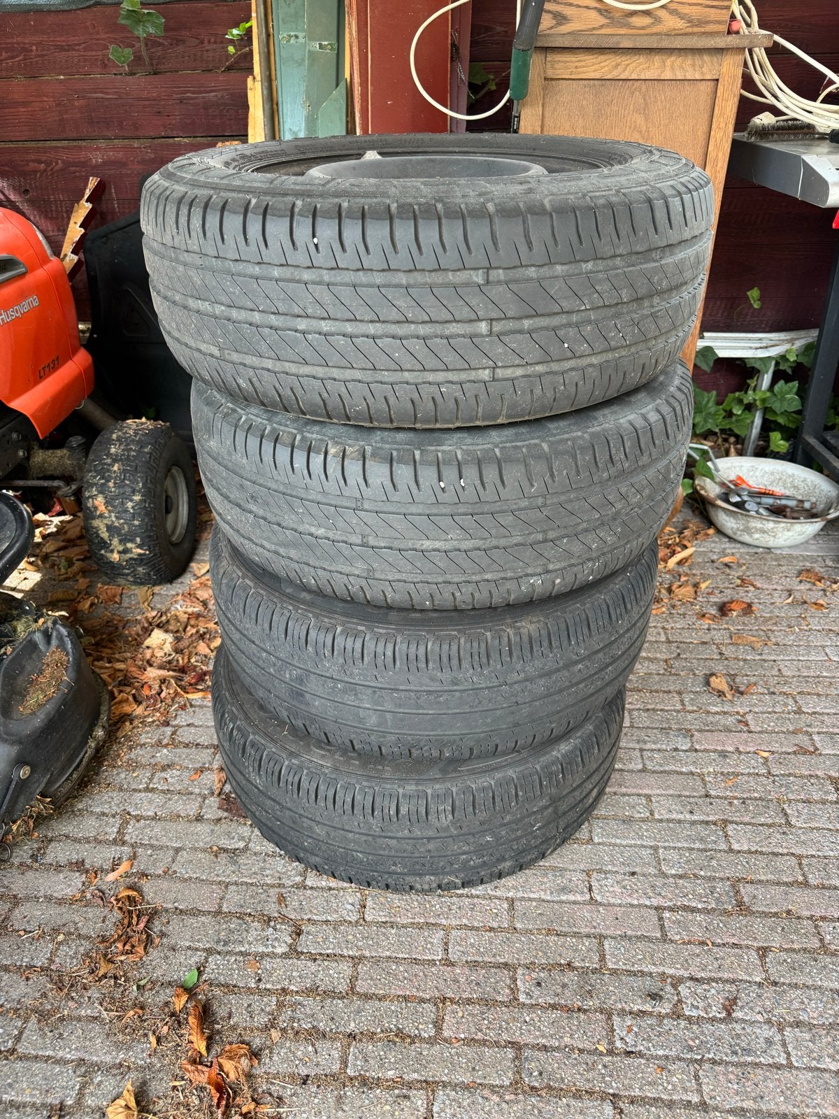 Ford Transit Custom 2019 Velgen met Goede Banden, Auto-onderdelen, Banden en Velgen, Ophalen, 16 inch, Banden en Velgen, All Season