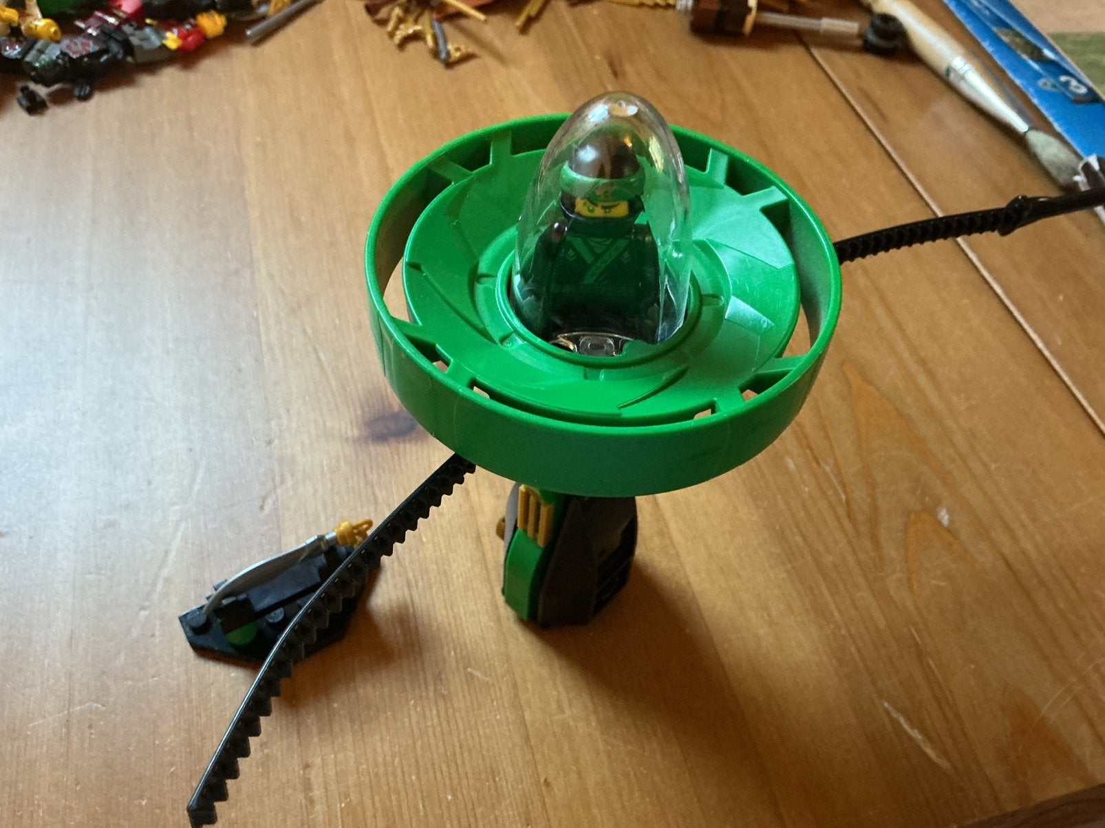 LEGO SCHOENCADAEU 70628 NINJAGO SPINNER, Gebruikt, Lego, Ophalen of Verzenden, Ninjago