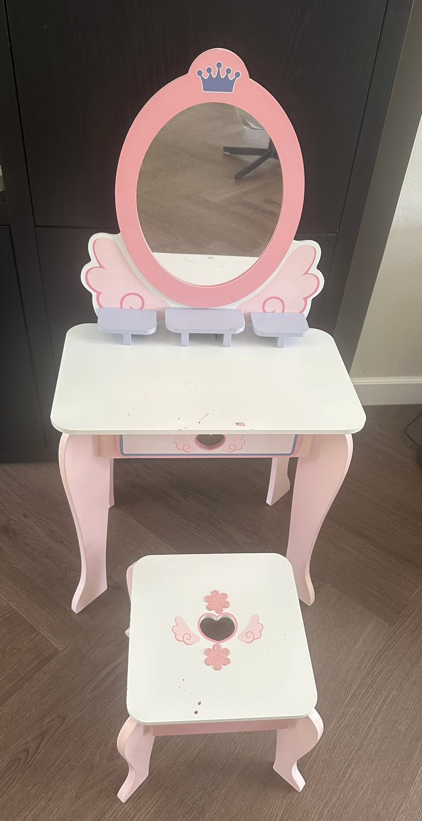 Kinderspeelgoed make up tafel, Ophalen, Gebruikt, Meisje